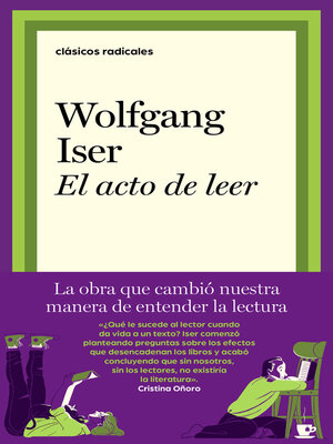 cover image of El acto de leer
